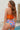 Two-Tone Crisscross Ruched Two-Piece Swim Set - The Fashion Unicorn