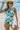 Geometric Print Cutout One-Shoulder One-Piece Swimsuit - The Fashion Unicorn