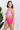 Marina West Swim Sanibel Crop Swim Top and Ruched Bottoms Set in Pink - The Fashion Unicorn