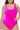 Plus Size Scoop Neck Sleeveless One-Piece Swimsuit - The Fashion Unicorn