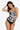 Printed Ruffled Halter Neck One-Piece Swimsuit - The Fashion Unicorn