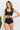 Marina West Swim Sanibel Crop Swim Top and Ruched Bottoms Set in Black - The Fashion Unicorn