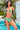 Printed Bralette, Drawstring Swim Bottoms, and Cover Up Set - The Fashion Unicorn
