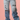 Wide Leg Stretch Jeans With Writing - The Fashion Unicorn