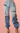 Wide Leg Stretch Jeans With Writing - The Fashion Unicorn
