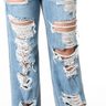 High Waist Distressed Wide Leg Jeans - The Fashion Unicorn