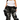 High Rise Black Heavy Washed Denim Jeans w/  Ruffled Sides - The Fashion Unicorn