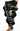 High Rise Black Heavy Washed Denim Jeans w/  Ruffled Sides - The Fashion Unicorn