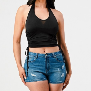 Halter Neck Crop Top - The Fashion Unicorn