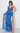 Printed Chiffon V-Neck Open Back Romper Dress - The Fashion Unicorn