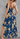 Women's Summer Print Sexy Slit Sling Dress - The Fashion Unicorn