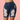 Medium Wash Denim Distressed Biker Shorts - The Fashion Unicorn