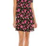 Woven Flower Print Smocked Dress - The Fashion Unicorn
