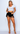High Rise Black Distressed Fringe Booty Shorts - The Fashion Unicorn
