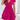 Women's Sold Color Tie Front Crepe Mini Dress - The Fashion Unicorn
