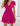 Women's Sold Color Tie Front Crepe Mini Dress - The Fashion Unicorn