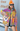 Women's Colorful Graffiti Printed Jean Jacket - The Fashion Unicorn