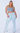 High Rise Light Denim Flare Jeans w/Distressed Back - The Fashion Unicorn