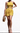 Mustard Crochet Crop Top & Skirt Set - The Fashion Unicorn