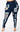 High Distressed Dark Wash Denim Shorts - The Fashion Unicorn