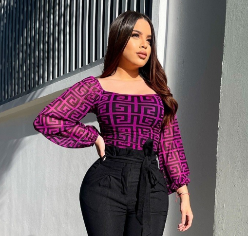 Mesh long sleeve bodysuit with front lining (pants not included) - The Fashion Unicorn