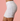 White Ruched Pencil Skirt - The Fashion Unicorn