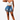 High Rise Denim Jean Fringe Distressed Booty Shorts - The Fashion Unicorn