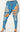 High Rise  w/Heavy Destruction & Back Ripped with Fringe - The Fashion Unicorn