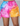 High Rise Tie Dye Rainbow Fringe Jean Shorts - The Fashion Unicorn