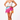 High Rise Tie Dye Rainbow Fringe Jean Shorts - The Fashion Unicorn