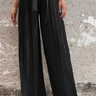 Women's Pleated Wide-leg Pants - The Fashion Unicorn