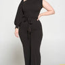 Curve One Shoulder Jumpsuit - The Fashion Unicorn
