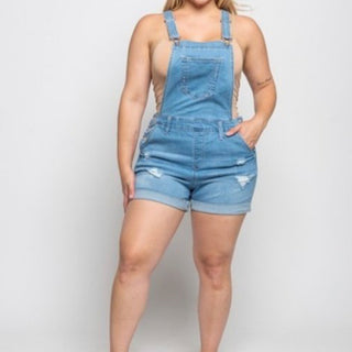 Curve Short Overalls - The Fashion Unicorn