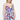 Curve Geo Print Surplice Cross Back Romper - The Fashion Unicorn