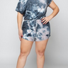 Curve Tie Dye Romper - The Fashion Unicorn