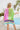 Contrast Scoop Neck Openwork Half Sleeve Cover Up - The Fashion Unicorn