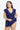 Plus Size Ruffled Plunge Swim Dress and Bottoms Set - The Fashion Unicorn
