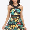 Printed Swim Dress and Bottoms Set - The Fashion Unicorn