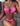 Frill Trim Ruched Bikini Set - The Fashion Unicorn