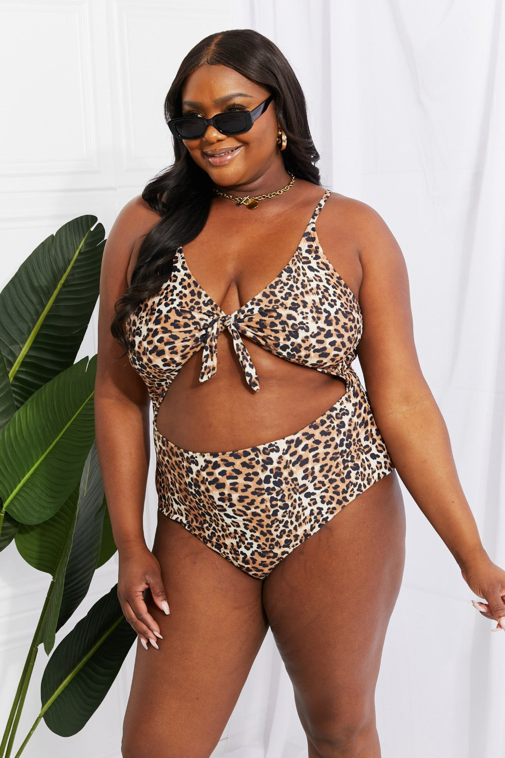 Marina West Swim Lost At Sea Cutout One-Piece Swimsuit - The Fashion Unicorn
