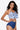 Two-Tone Ruffled Halter Neck Two-Piece Swimsuit - The Fashion Unicorn