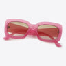 Polycarbonate Frame Rectangle Sunglasses - The Fashion Unicorn