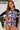 Botanical Print Zip Up Long Sleeve One-Piece Swimsuit - The Fashion Unicorn