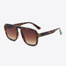 Tortoiseshell Square Polycarbonate Frame Sunglasses - The Fashion Unicorn