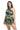 Plus Size Handkerchief-Hem Swim Dress and Bottoms Set - The Fashion Unicorn