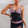 Leopard Plunge Two-Piece Swimsuit - The Fashion Unicorn