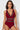 Printed Mesh Plunge One-Piece Swimsuit - The Fashion Unicorn