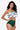 Two-Tone Ruffled Halter Neck Two-Piece Swimsuit - The Fashion Unicorn
