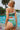 Contrast Trim Ribbed One-Shoulder Bikini Set - The Fashion Unicorn