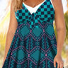 Plus Size Printed Cutout Two-Piece Swimsuit - The Fashion Unicorn